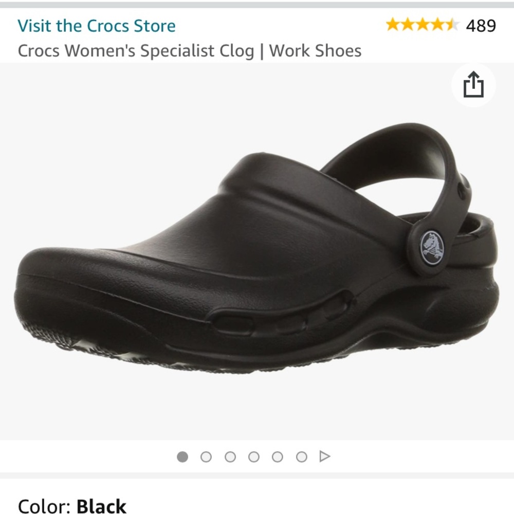 Crocs work shoe
